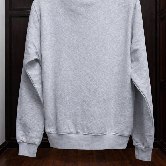 Parker College Style Crew Neck Grey Sweatshirt with Dark Red Logo 🎓✨ - Picture 3 of 9